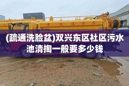 (疏通洗臉盆)雙興東區社區污水池清掏一般要多少錢