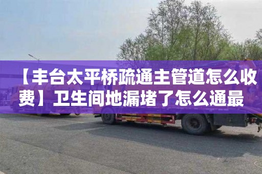 【豐臺太平橋疏通主管道怎么收費】衛生間地漏堵了怎么通最方便最快