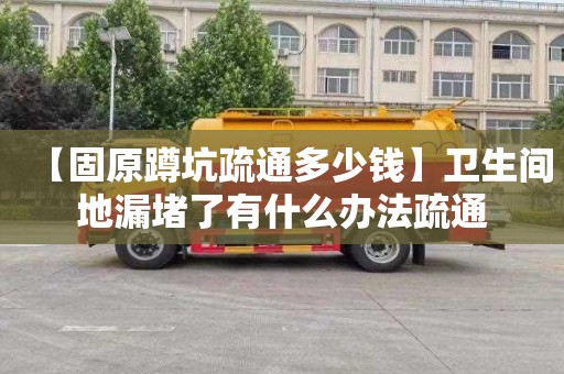 【固原蹲坑疏通多少錢】衛生間地漏堵了有什么辦法疏通