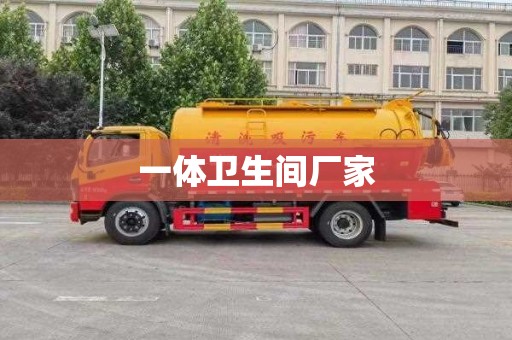 一體衛生間廠家