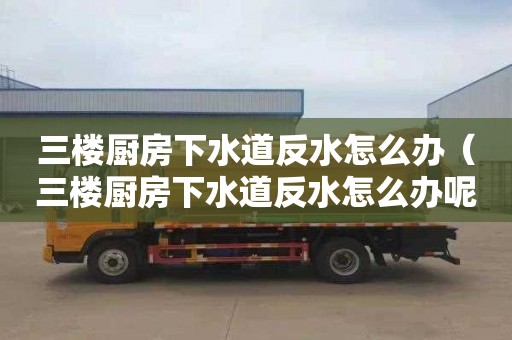 三樓廚房下水道反水怎么辦（三樓廚房下水道反水怎么辦呢）