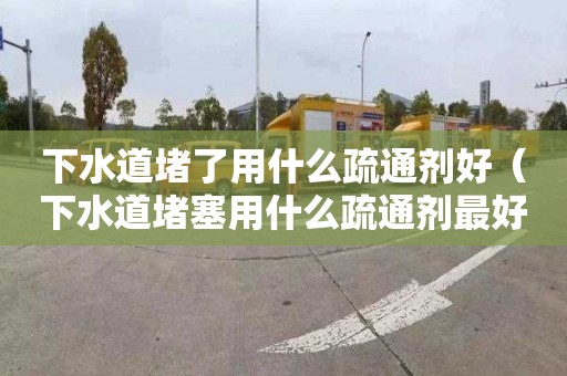 下水道堵了用什么疏通劑好（下水道堵塞用什么疏通劑最好）