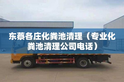 東蔡各莊化糞池清理（專業化糞池清理公司電話）