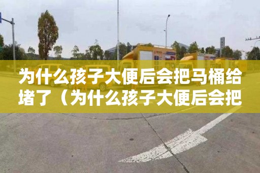 為什么孩子大便后會把馬桶給堵了（為什么孩子大便后會把馬桶給堵了,怎么辦）