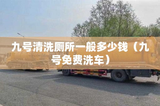 九號清洗廁所一般多少錢（九號免費洗車）