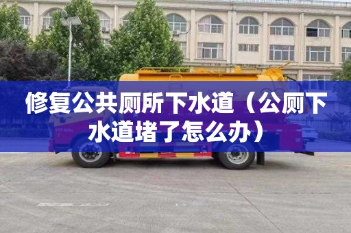 修復公共廁所下水道（公廁下水道堵了怎么辦）