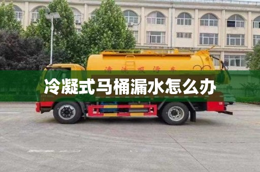 冷凝式馬桶漏水怎么辦