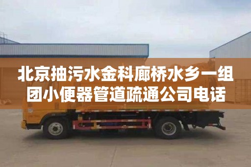 北京抽污水金科廊橋水鄉(xiāng)一組團(tuán)小便器管道疏通公司電話