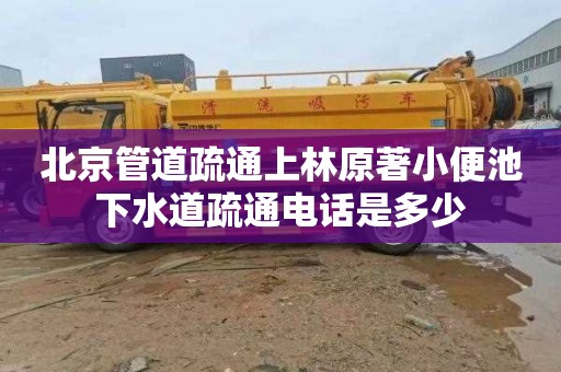 北京管道疏通上林原著小便池下水道疏通電話是多少