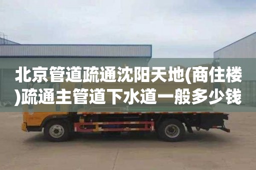 北京管道疏通沈陽天地(商住樓)疏通主管道下水道一般多少錢