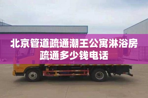 北京管道疏通潮王公寓淋浴房疏通多少錢電話