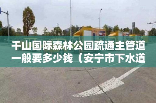 千山國際森林公園疏通主管道一般要多少錢（安寧市下水道疏通）