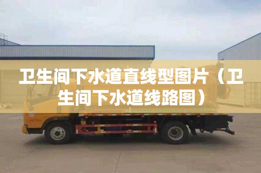 衛生間下水道直線型圖片（衛生間下水道線路圖）