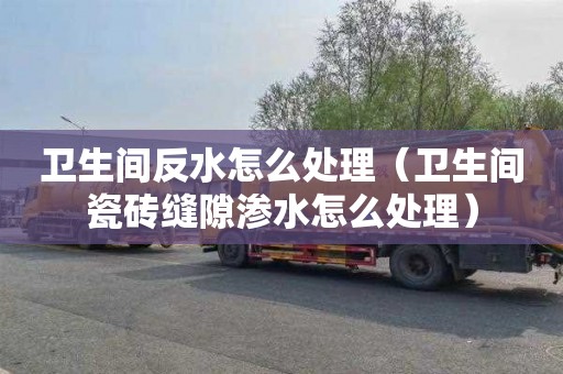 衛生間反水怎么處理（衛生間瓷磚縫隙滲水怎么處理）