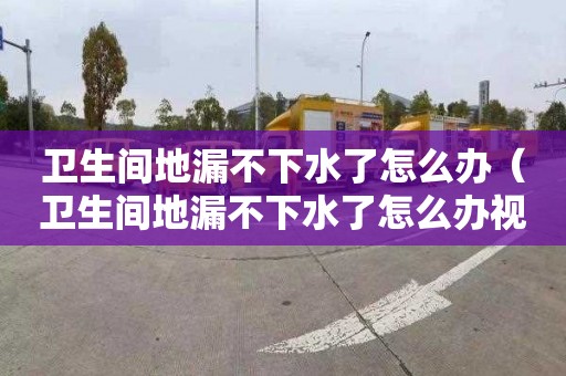 衛(wèi)生間地漏不下水了怎么辦（衛(wèi)生間地漏不下水了怎么辦視頻）