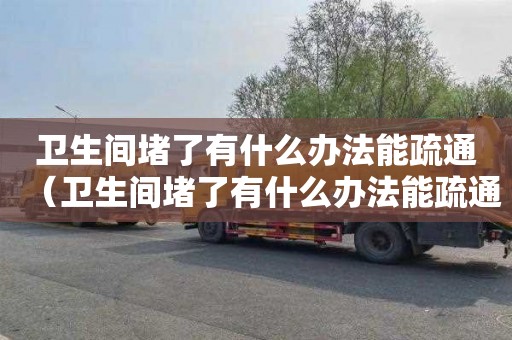 衛生間堵了有什么辦法能疏通（衛生間堵了有什么辦法能疏通下水道）