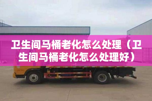 衛生間馬桶老化怎么處理（衛生間馬桶老化怎么處理好）