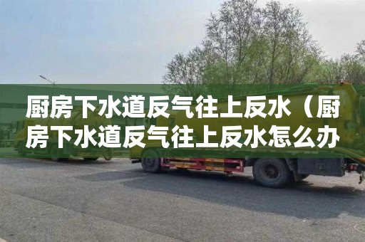 廚房下水道反氣往上反水（廚房下水道反氣往上反水怎么辦）