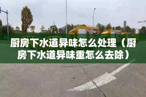 廚房下水道異味怎么處理（廚房下水道異味重怎么去除）