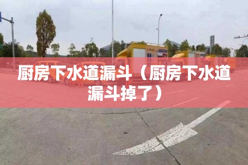 廚房下水道漏斗（廚房下水道漏斗掉了）