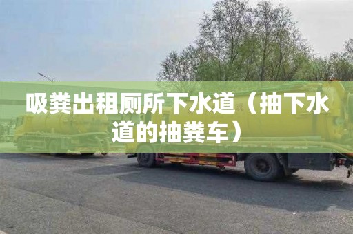 吸糞出租廁所下水道（抽下水道的抽糞車）