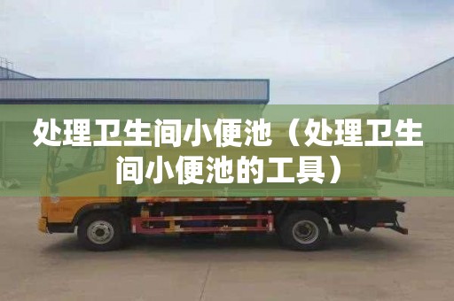 處理衛生間小便池（處理衛生間小便池的工具）