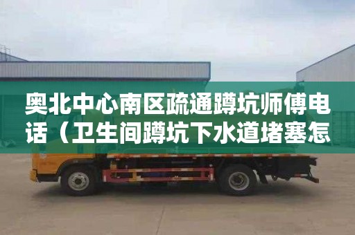 奧北中心南區疏通蹲坑師傅電話（衛生間蹲坑下水道堵塞怎樣疏通）