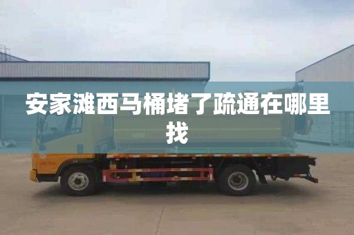 安家灘西馬桶堵了疏通在哪里找