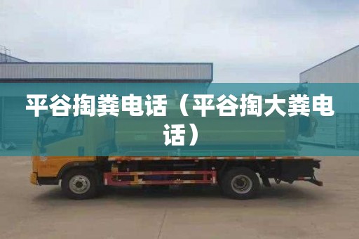 平谷掏糞電話（平谷掏大糞電話）