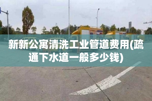 新新公寓清洗工業管道費用(疏通下水道一般多少錢)