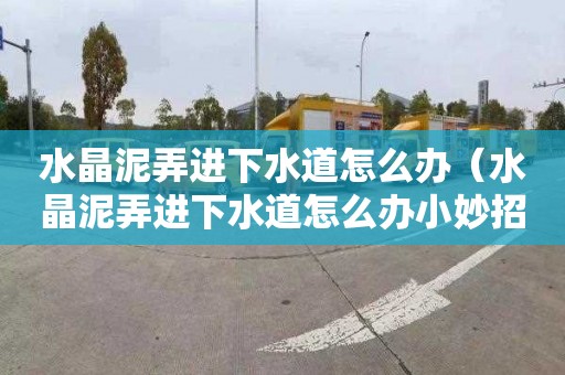 水晶泥弄進下水道怎么辦（水晶泥弄進下水道怎么辦小妙招）