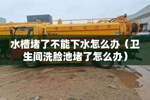 水槽堵了不能下水怎么辦（衛生間洗臉池堵了怎么辦）