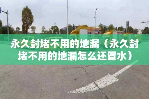 永久封堵不用的地漏（永久封堵不用的地漏怎么還冒水）