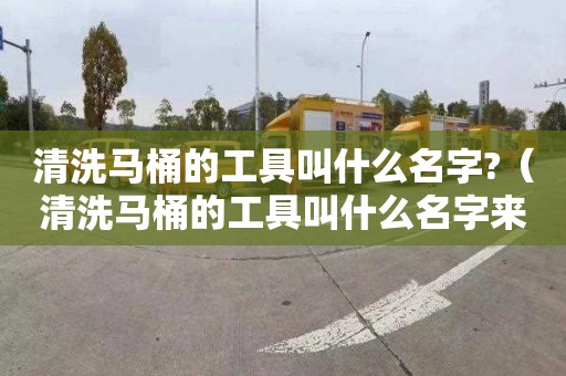 清洗馬桶的工具叫什么名字?（清洗馬桶的工具叫什么名字來著）