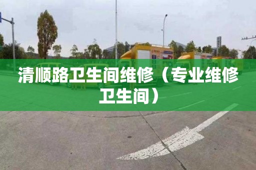 清順路衛生間維修（專業維修衛生間）