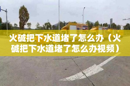 火堿把下水道堵了怎么辦（火堿把下水道堵了怎么辦視頻）