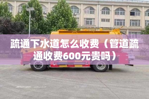 疏通下水道怎么收費（管道疏通收費600元貴嗎）