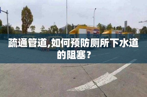 疏通管道,如何預(yù)防廁所下水道的阻塞？