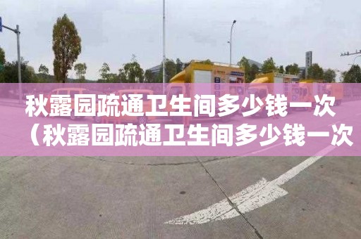 秋露園疏通衛生間多少錢一次（秋露園疏通衛生間多少錢一次啊）