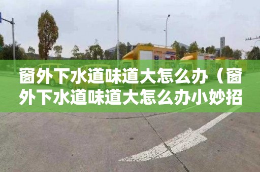 窗外下水道味道大怎么辦（窗外下水道味道大怎么辦小妙招）