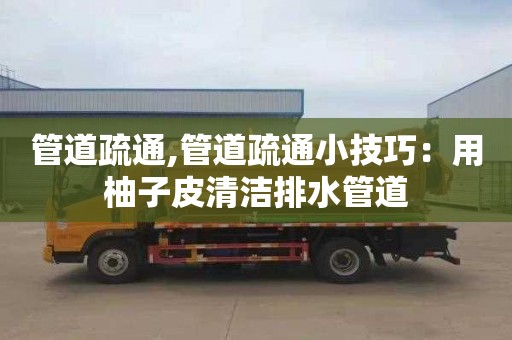 管道疏通,管道疏通小技巧：用柚子皮清潔排水管道