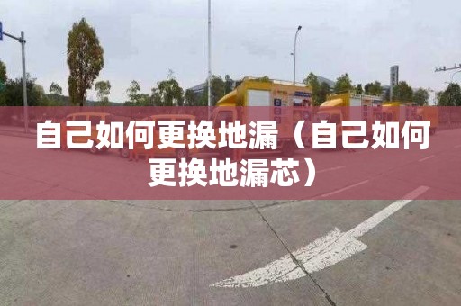 自己如何更換地漏（自己如何更換地漏芯）