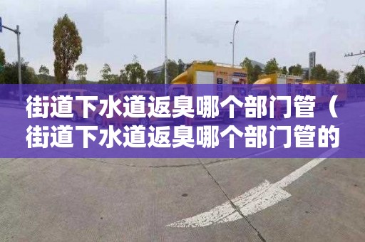 街道下水道返臭哪個部門管（街道下水道返臭哪個部門管的）