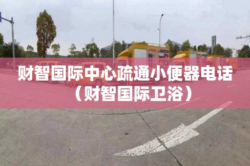 財智國際中心疏通小便器電話（財智國際衛浴）