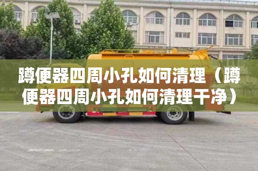 蹲便器四周小孔如何清理（蹲便器四周小孔如何清理干凈）