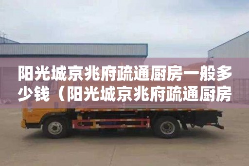 陽光城京兆府疏通廚房一般多少錢（陽光城京兆府疏通廚房一般多少錢一平）