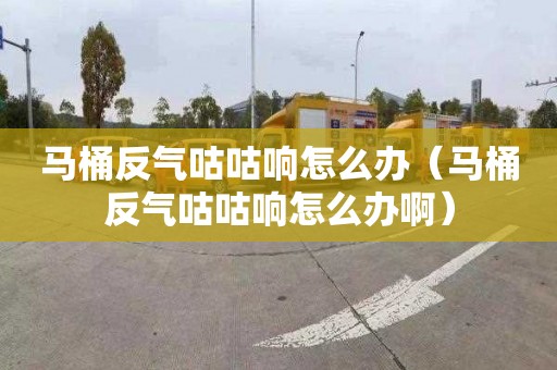 馬桶反氣咕咕響怎么辦（馬桶反氣咕咕響怎么辦啊）