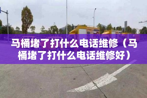 馬桶堵了打什么電話維修（馬桶堵了打什么電話維修好）