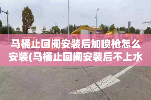 馬桶止回閥安裝后加噴槍怎么安裝(馬桶止回閥安裝后不上水了)