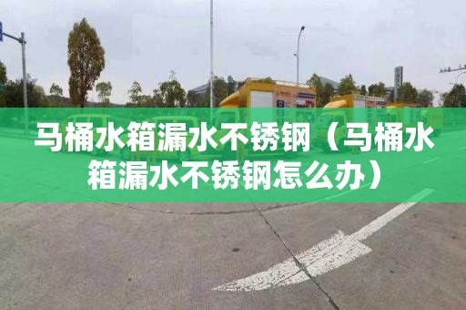 馬桶水箱漏水不銹鋼（馬桶水箱漏水不銹鋼怎么辦）